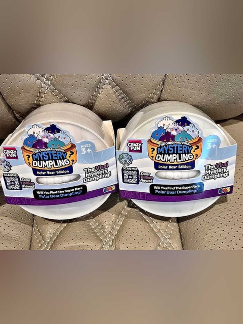1-Polar Bear Dumpling, 2 Available, Price Is For 1 Dumpling